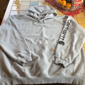 Carhartt Mens XL Hooded pull over